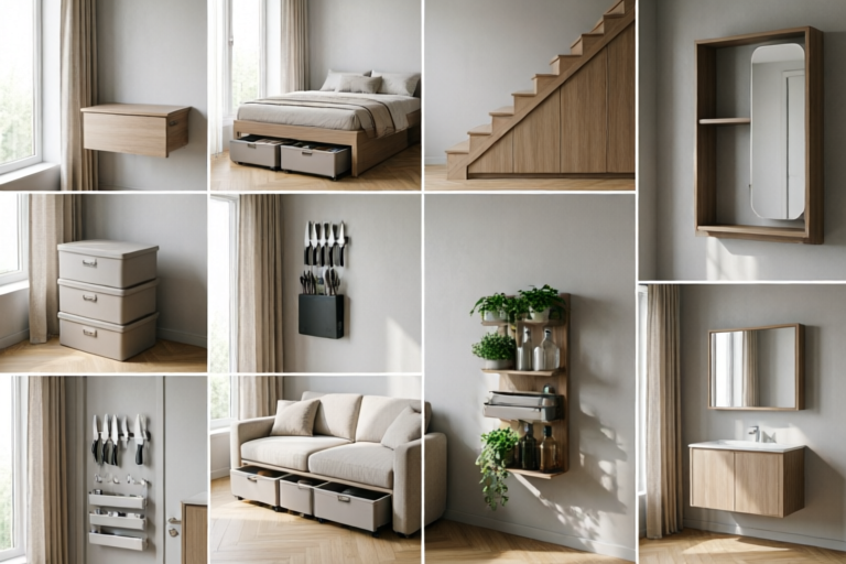 10 Clever Small Space Storage Solutions for Your Tiny Home