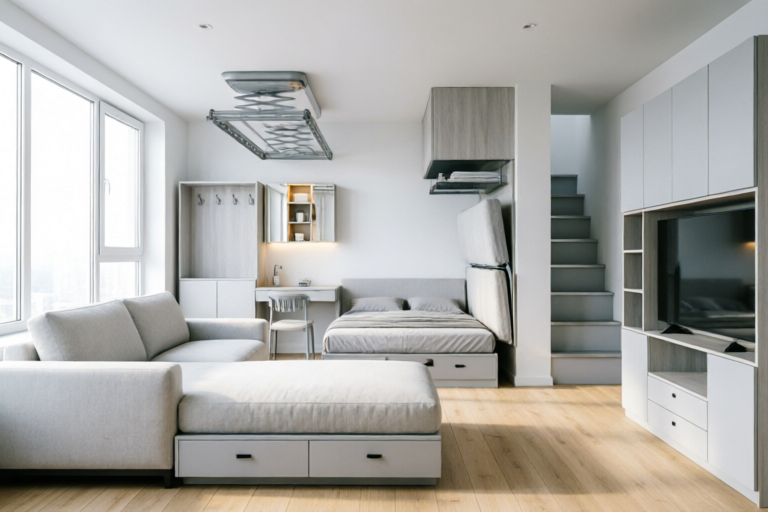 10 Space-Saving Tips for Maximizing Small Apartments