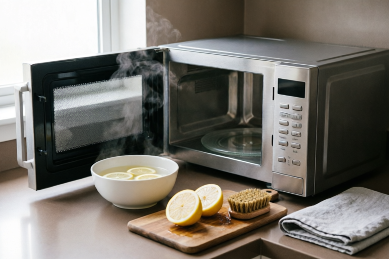 How to Easily Clean Your Microwave Without Chemicals