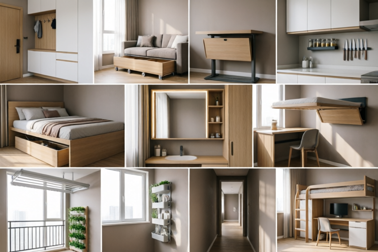 10 Space-Saving Hacks for Small Apartments