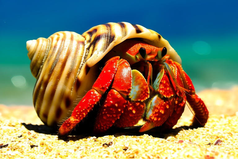 Cozy Shells and Curious Claws: Life With a Hermit Crab