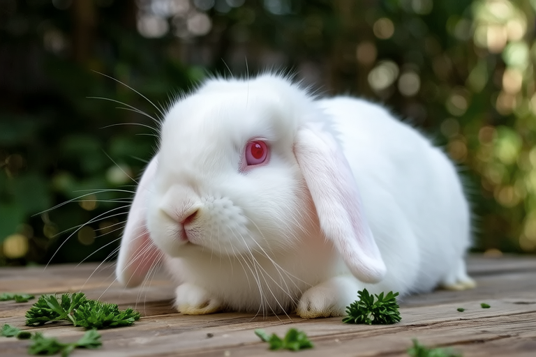 Meet the Enchanting Hotot Rabbit: A Jewel in Your Home