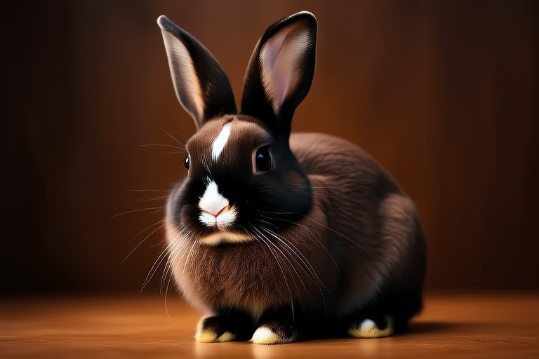 Meet the Rare Hotot Rabbit: A Black Pearl Among Bunnies
