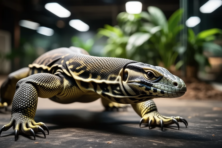 Aquatic Marvels at Home: Raising Water Monitors as Pets