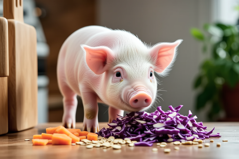 The Surprising Diet of Mini Pigs: What You Need to Know Before Adopting