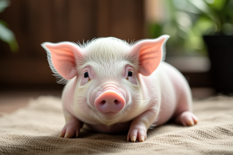 Mini Pigs: Not Just a Cute Fad, but a Unique Pet Companion